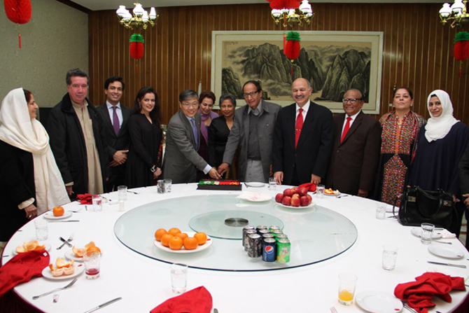 Celebrating the Chinese new year with the Pakistan-China Institute